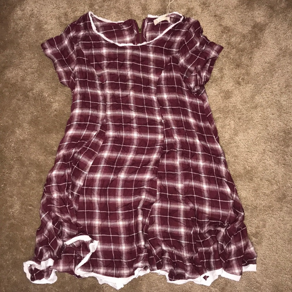 Plaid Altar’d State Dress